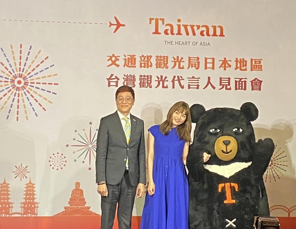 日本地區臺灣觀光代言人，川口春奈推廣臺灣之美