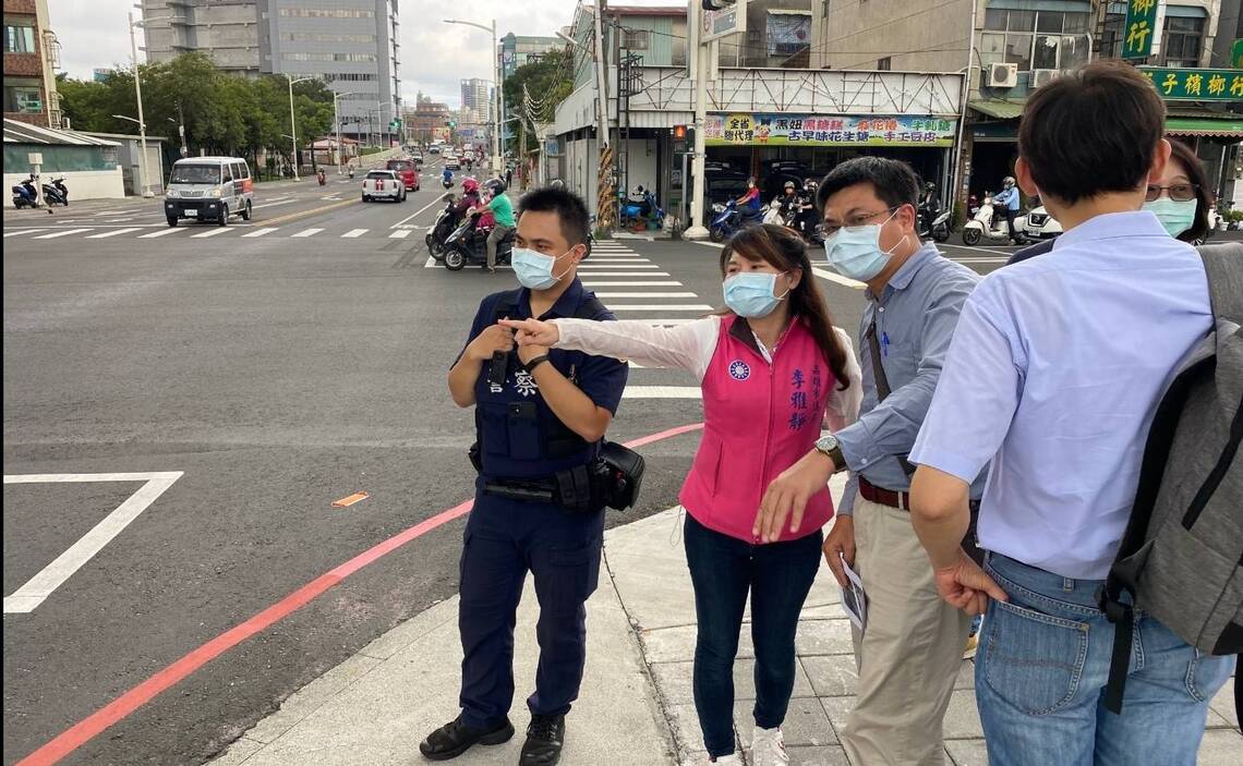 漾新聞|鳳山博愛經武路成行車地獄險象環生 李雅靜籲請王國材部長加快處理