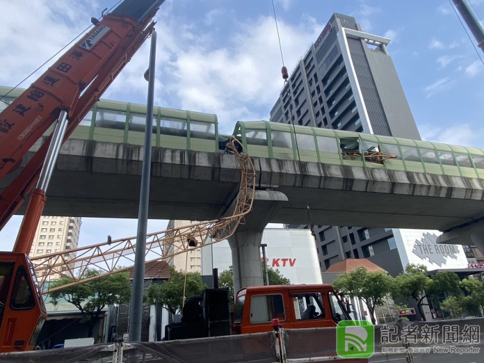 吊臂掉落砸台中捷運 興富發9建案遭勒令停工