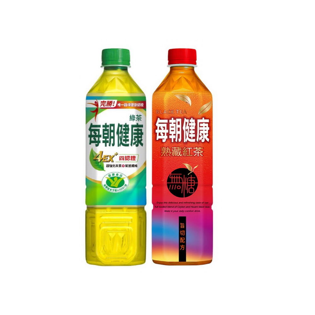 TOP1【每朝健康】綠茶/熟藏紅茶