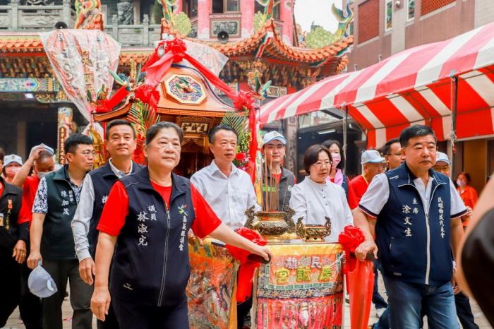 媽祖聖誕 嘉縣民雄慶誠宮、布袋魍港太聖宮舉行繞境祈福