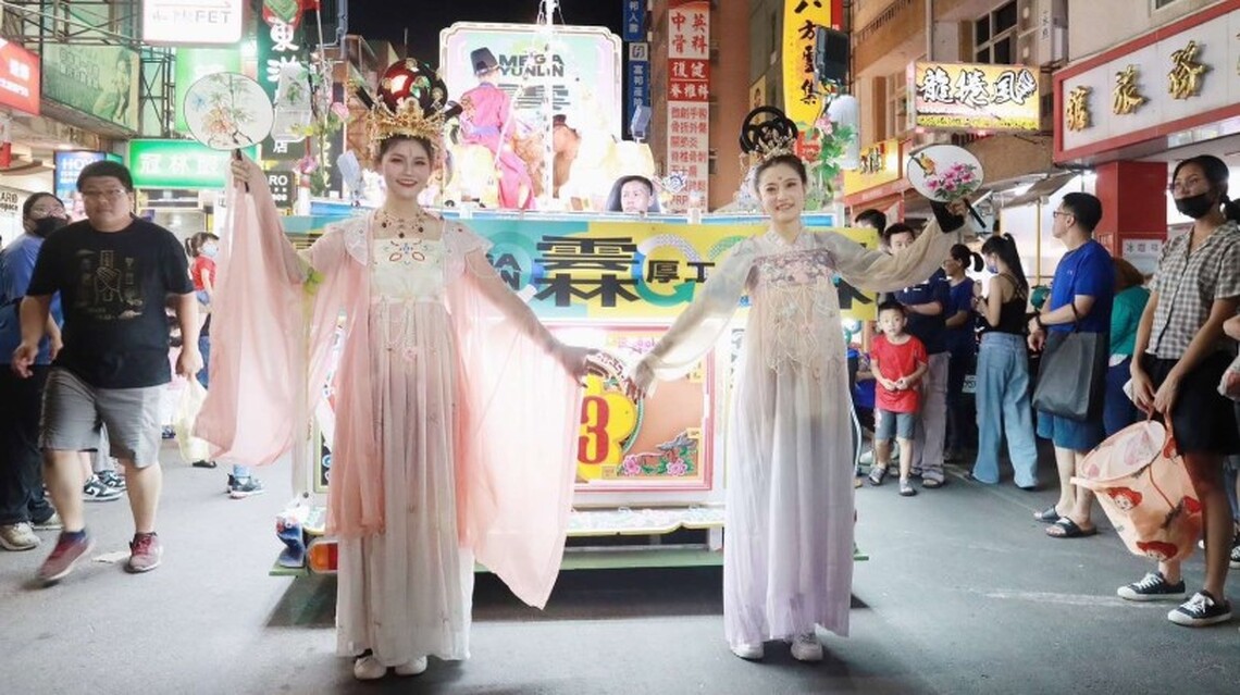 台版迪士尼「北港藝閣車遊行」最終日 聞名國際日本東京阿波舞團壓軸登場
