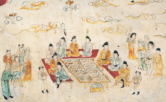 唐代壁畫首度航向浯島開展 金門再現唐人風采