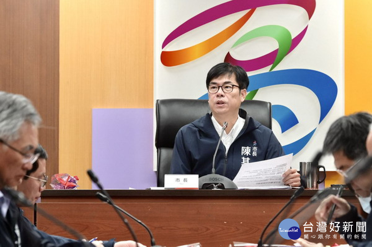 ▲陳其邁表示，將持續支持育兒資源。（圖／記者 許高祥 翻攝）
