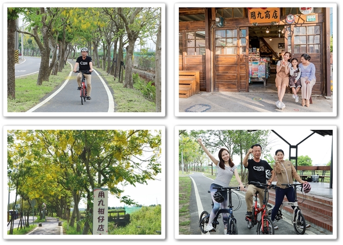 來嘉旅遊不煩惱又chill阿勃勒5月花期綻放 嘉縣長翁章梁推薦朴子溪自行車道單車旅遊
