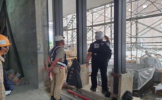 新北聯合稽查建築工地 興富發2處工地限令停工
