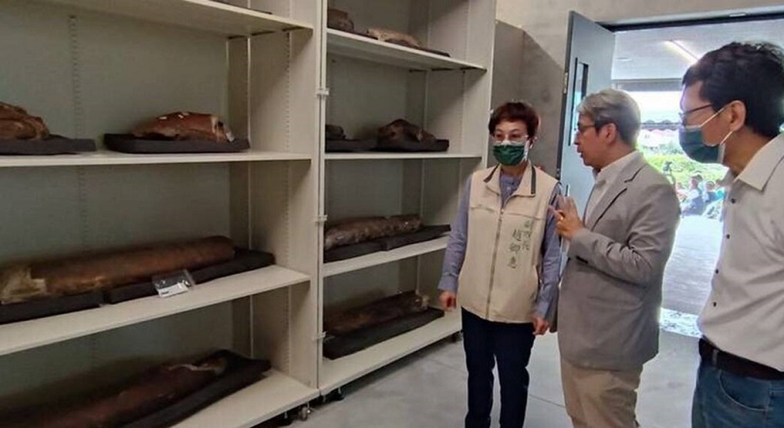 台南左鎮化石館啟用典藏中心