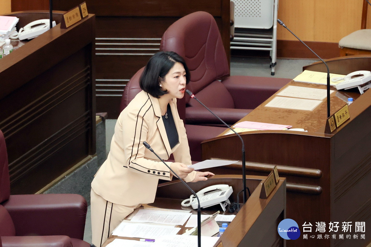 桃園市議員張碩芳以早產兒勇敢媽咪的心路歷程,呼籲市府儘速成立「兒童發展早期療育中心」。