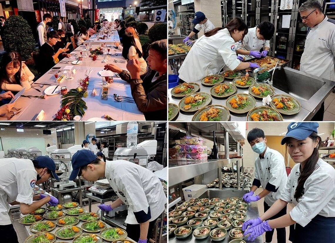 正修餐飲畢展《拾柒》秀成果 各國美食環遊世界