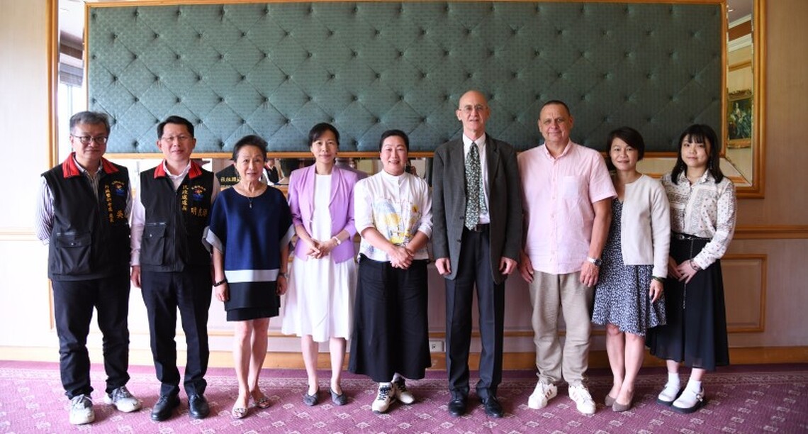 徐榛蔚會見德國駐台代表許佑格 強化花蓮與德國教育文化交流