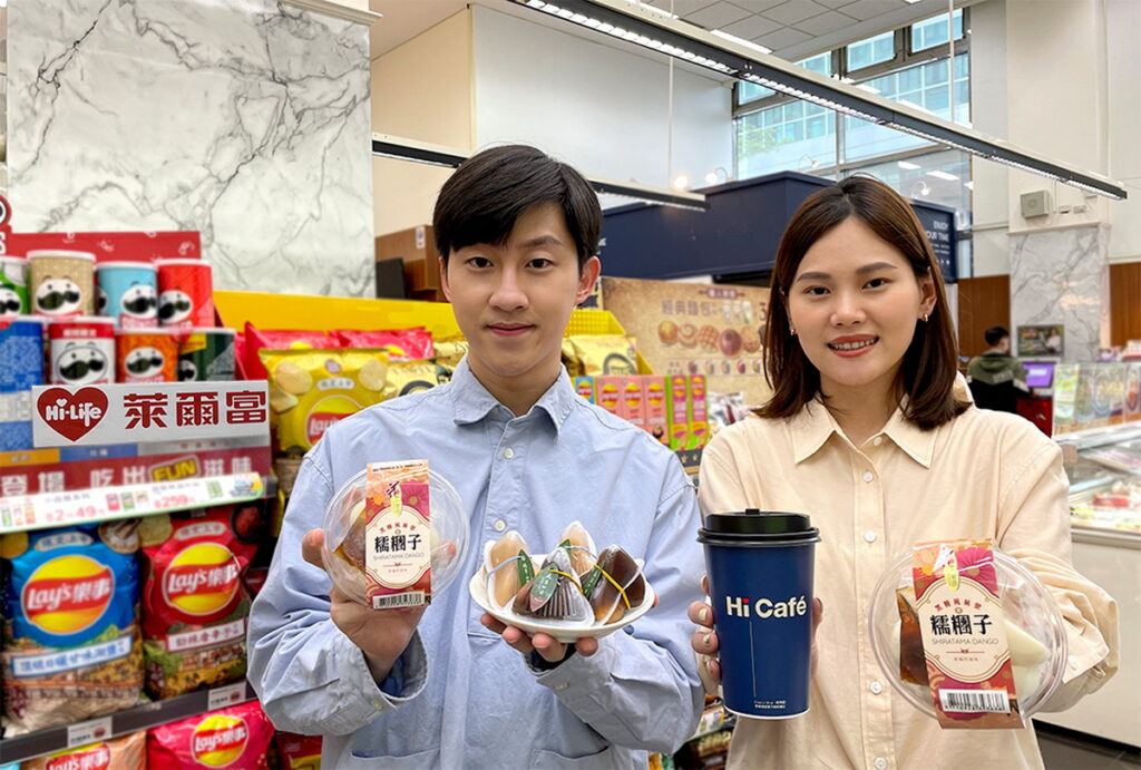 清涼慶端午，萊爾富門市現售花の戀語-糯糰子或水晶冰粽組2入搭配大杯美式咖啡，享合購價只要65元