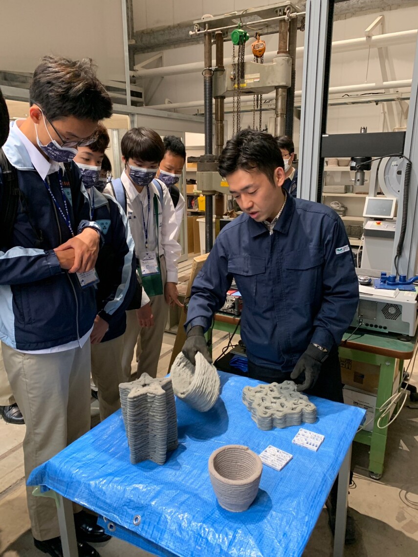 漾新聞|雄科班參訪有16位諾貝獎得主的東京大學 見證水泥柱承受75公噸力的研究實力