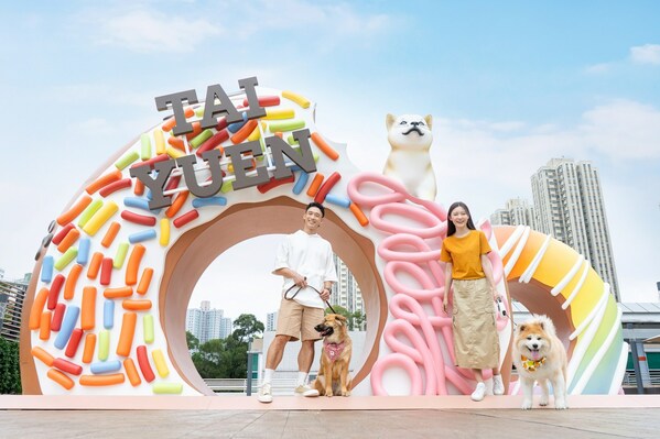 大埔打卡地標 大元商場2萬呎「Play Eat Tai Yuen 」寵物共享花園
