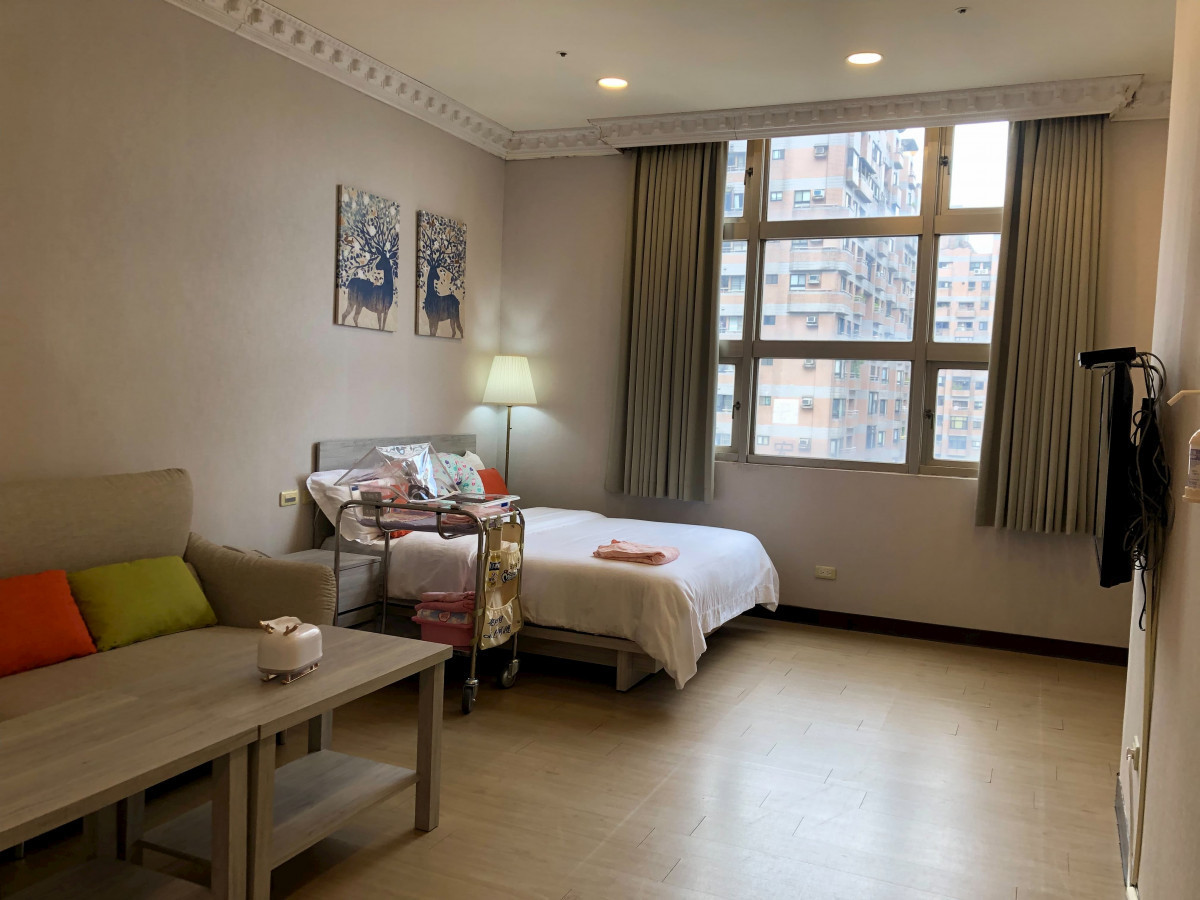 雙璽產後人文護理之家的舒適空間以及服務,讓媽媽可以得到最充分的休息。(圖/雙璽產後人文護理之家)