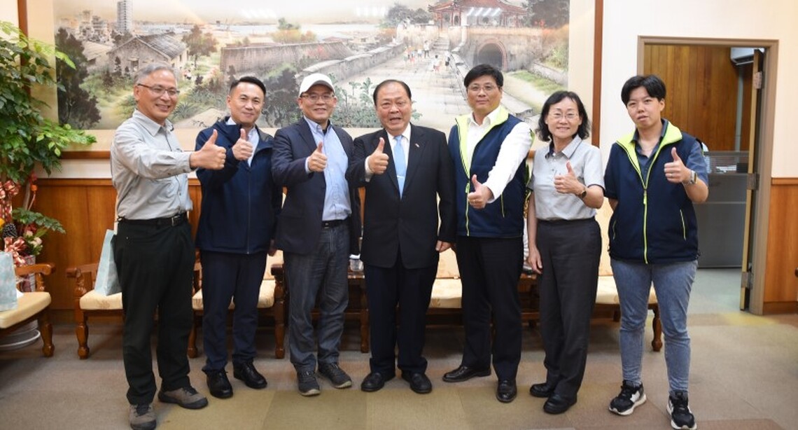 內政部次長花敬群拜會 陳光復期許共同落實居住正義 打造安居樂業目標