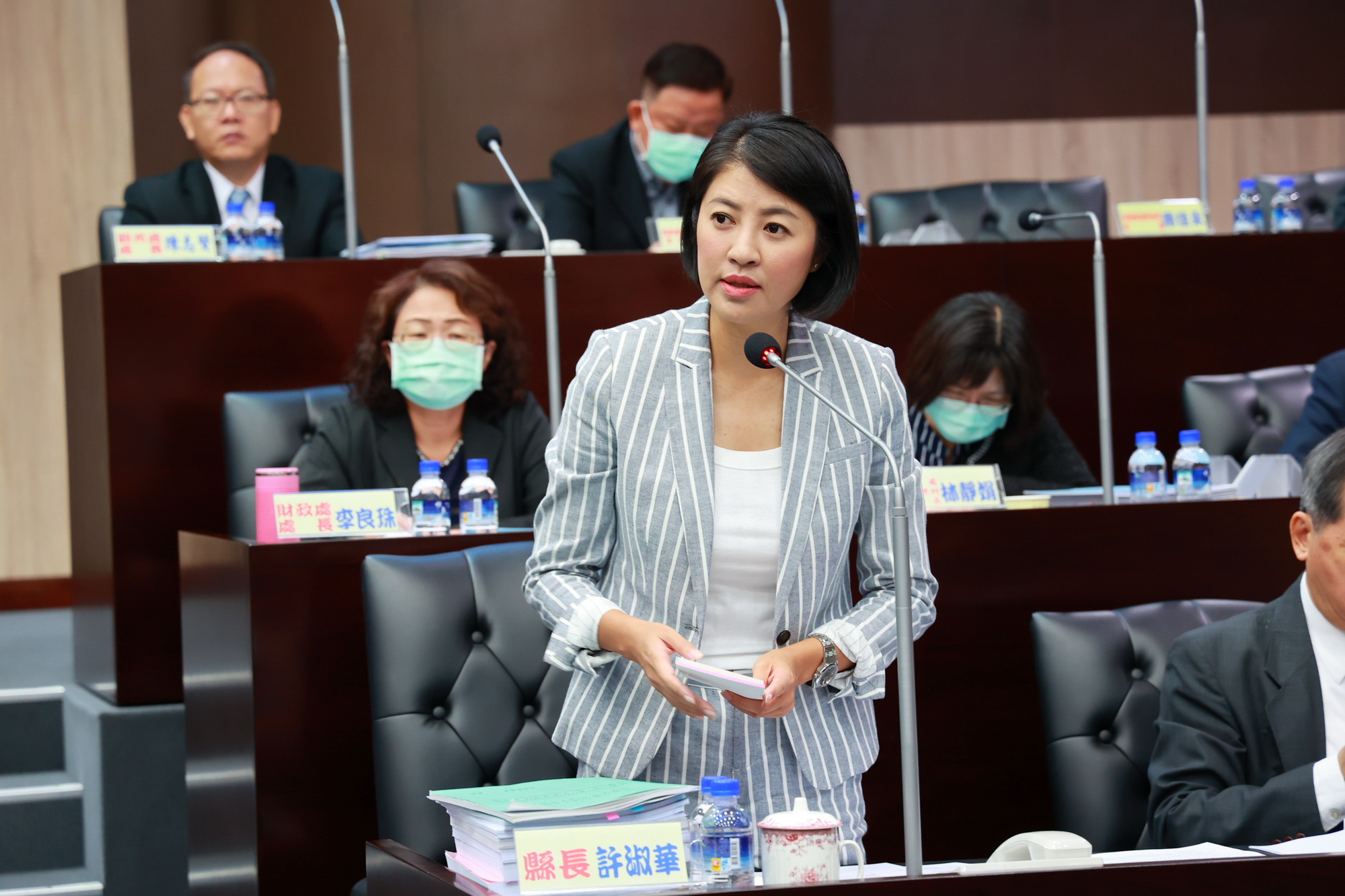 南投議員為原鄉部落消防設施請命 許淑華承諾增設 南投議員為原鄉部落消防設施請命 許淑華承諾增設