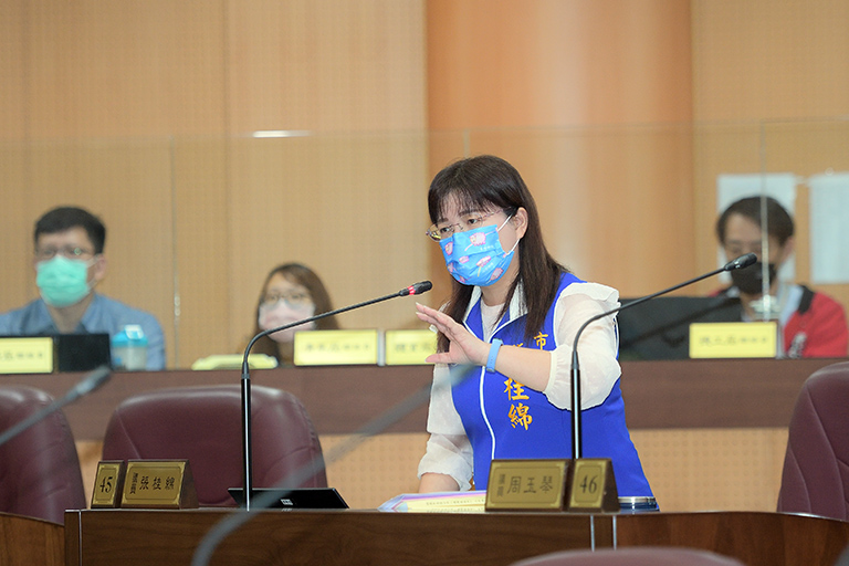 中福鎘污染農地復耕困難，市議員張桂綿：應規劃成全方位行政園區。（圖／市議會提供）