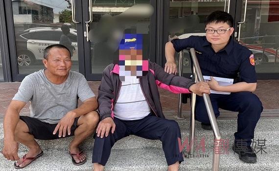 女童母親節前夕走失! 臺西警幫尋回平安返家