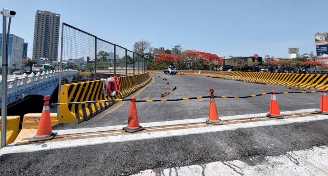 台南臨安橋改建搭鋼便橋8月改道