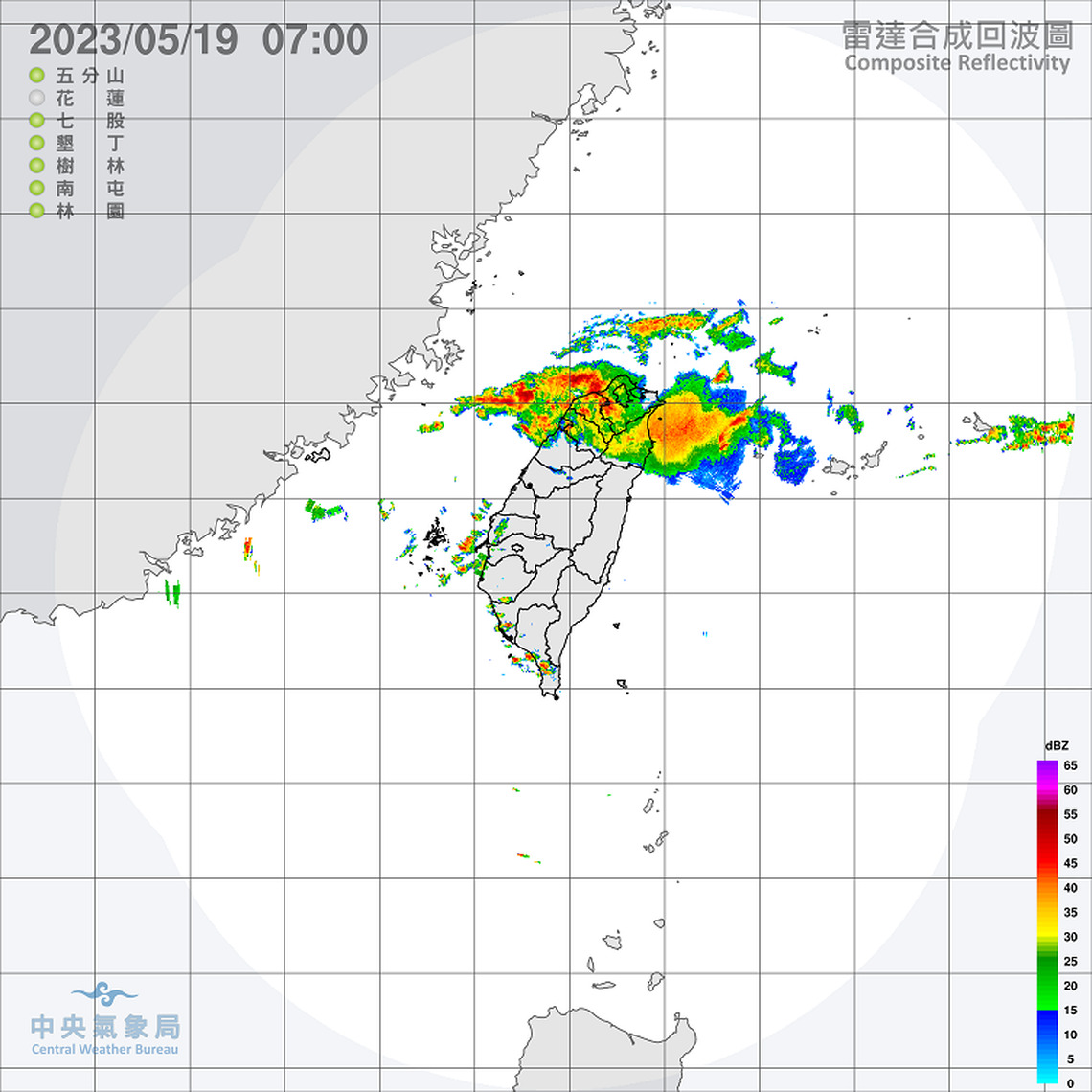 鋒面影響全臺不穩定 西臺宜蘭留意短延時大雨