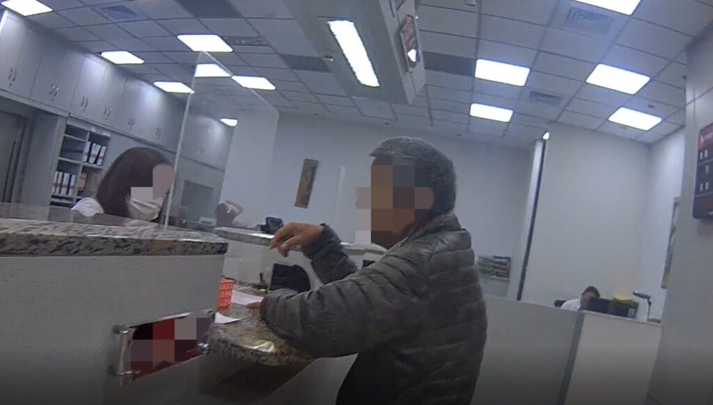 ▲ 老翁遭詐，欲匯款120歐元手續費協助社福團體獲得35萬歐元捐款 (圖/台中市警察局 提供)