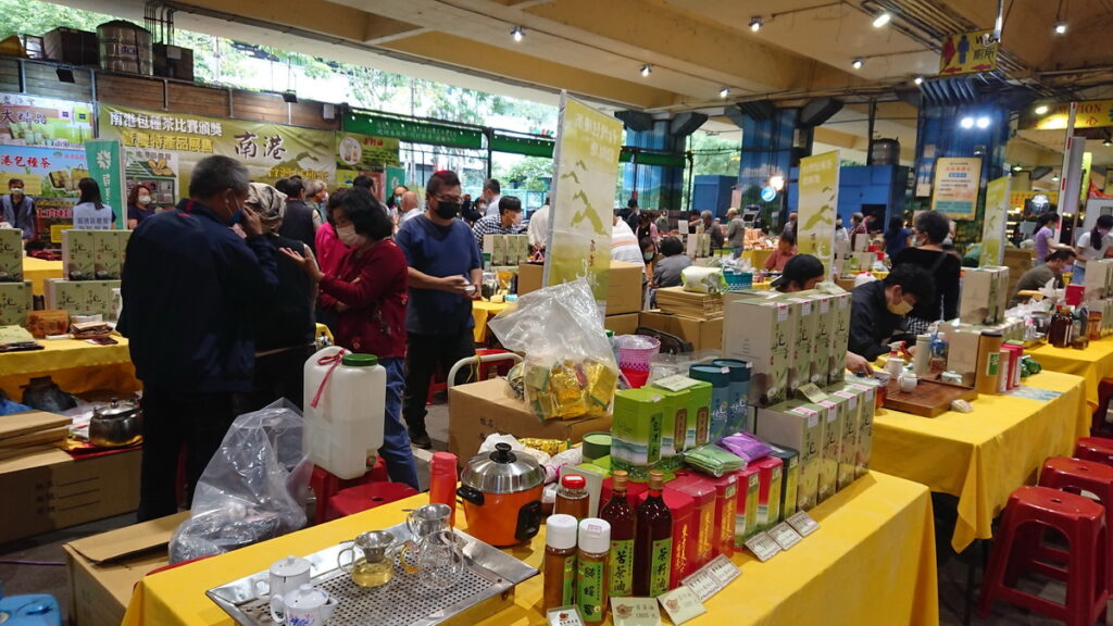 現場展售示意圖