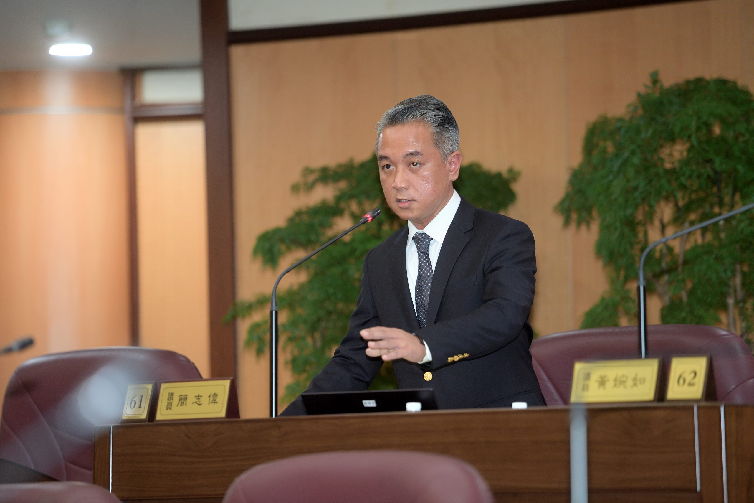 解決偏鄉長照需求,市議員簡志偉:研擬復興區「居家式托老服務計畫。(圖/市議會提供)