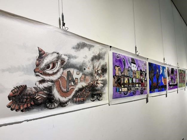 南陽國小美術班第六屆畢業成果展開幕 多元創作歡迎參觀 南陽國小美術班第六屆畢業成果展開幕 多元創作歡迎參觀