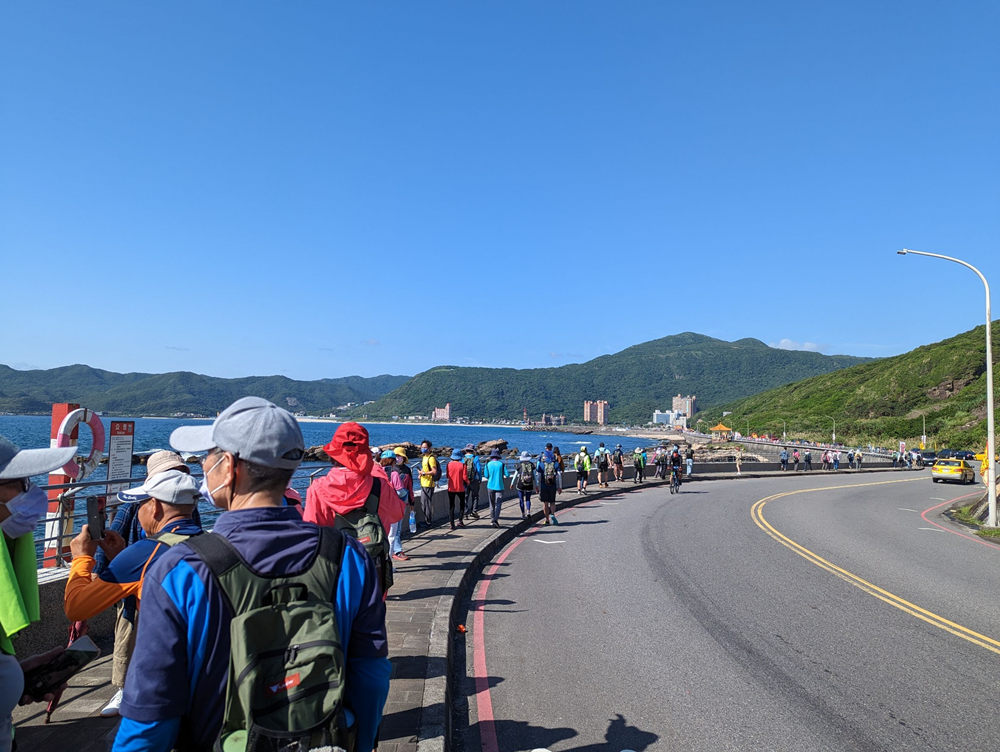千人健走活動。(圖/萬里區公所提供)