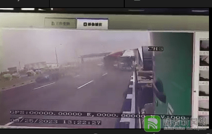 大貨車國道追撞釀1死1傷怪地磅塞車 網友打臉:沒保持安全距離還牽拖
