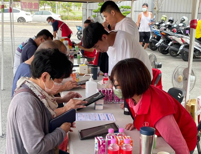 高雄市血緣捐血協會舉辦捐血活動破記錄