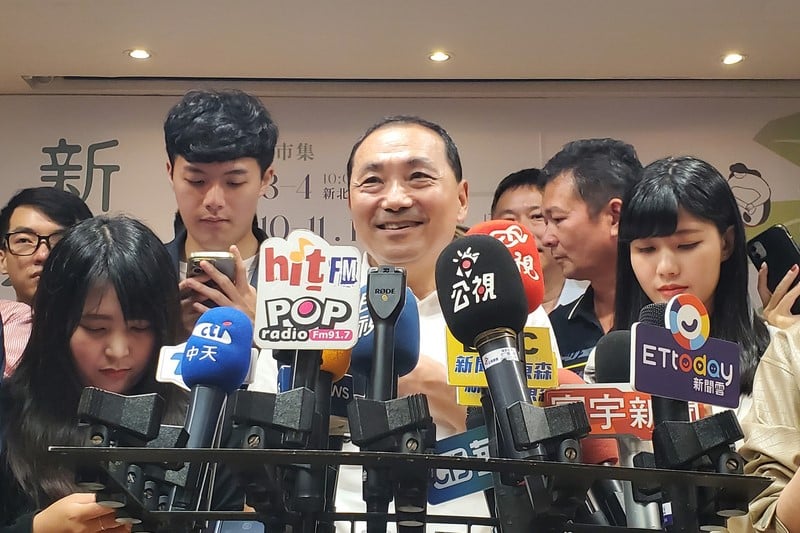 侯友宜今再度表明反對廢除死刑立場。中央社