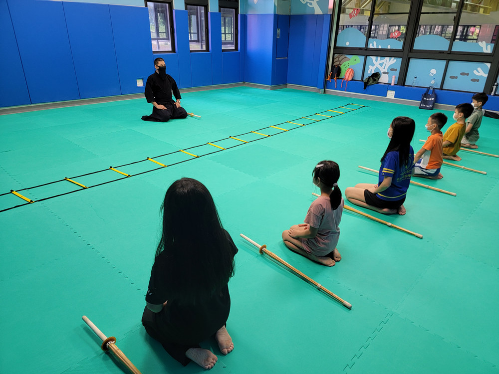 林口運動中心劍道課程。(圖/新北市體育處提供)