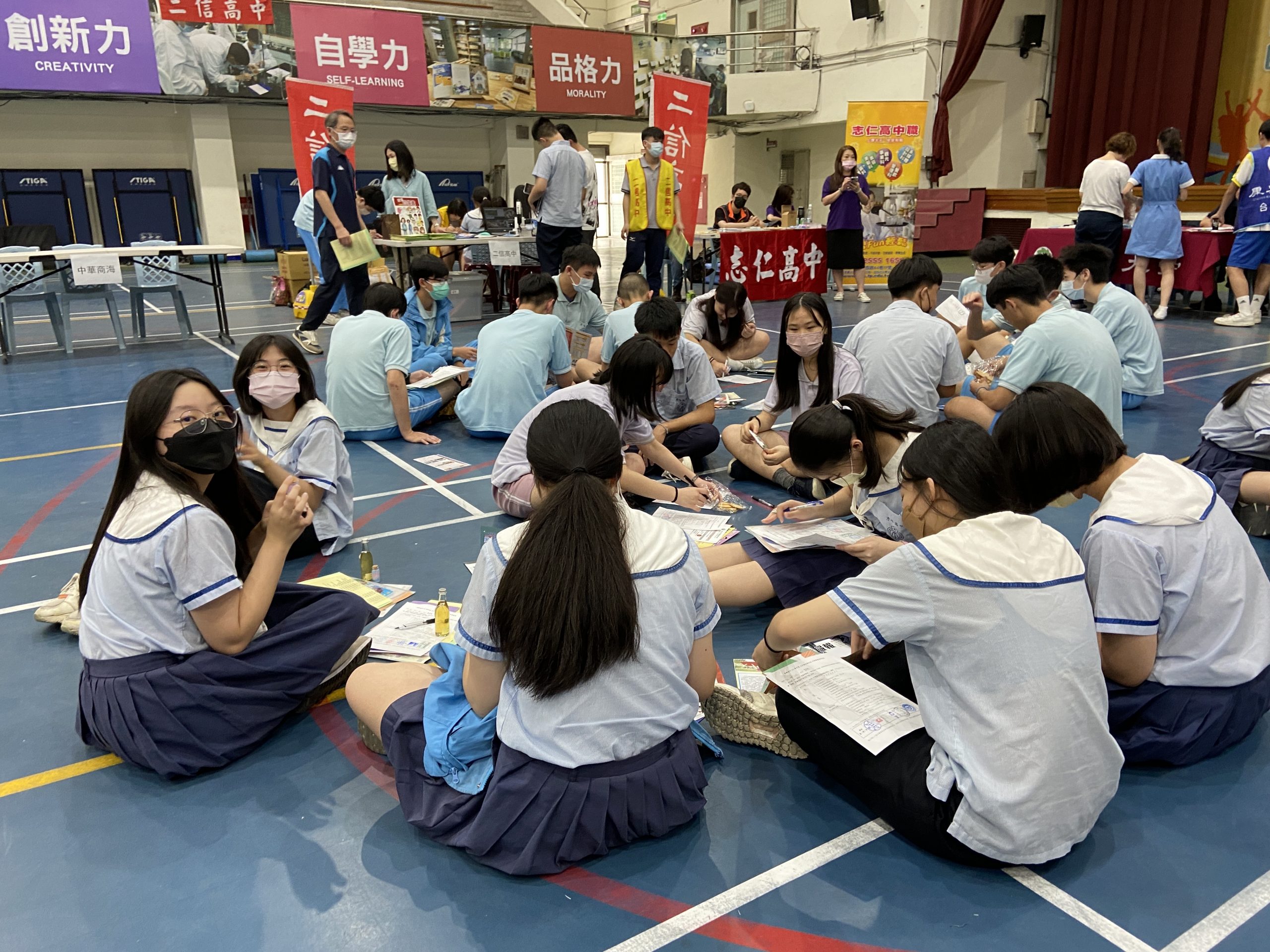 秀峰高中升學博覽會展現學生自學力品格力