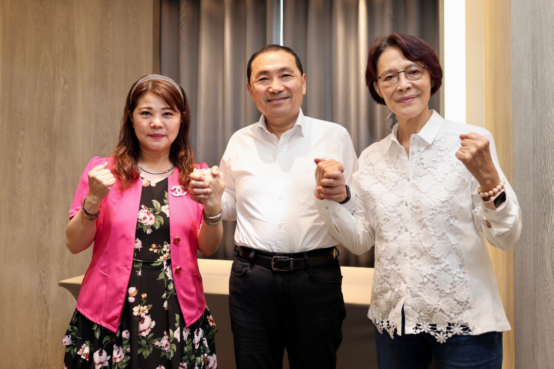 漾新聞|侯友宜整合左楠初選 陳玫娟一早宣布撤回申訴全力支持提名參選人
