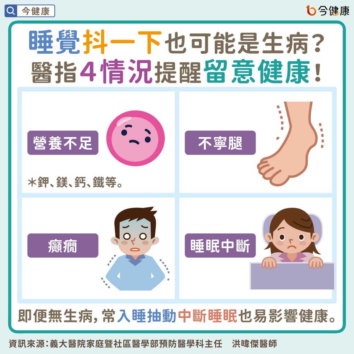 #洪暐傑 #睡覺 #抖一下 #睡覺抖一下 #睡覺突然抖一下 #入睡抽動 #睡眠抽動 #睡眠