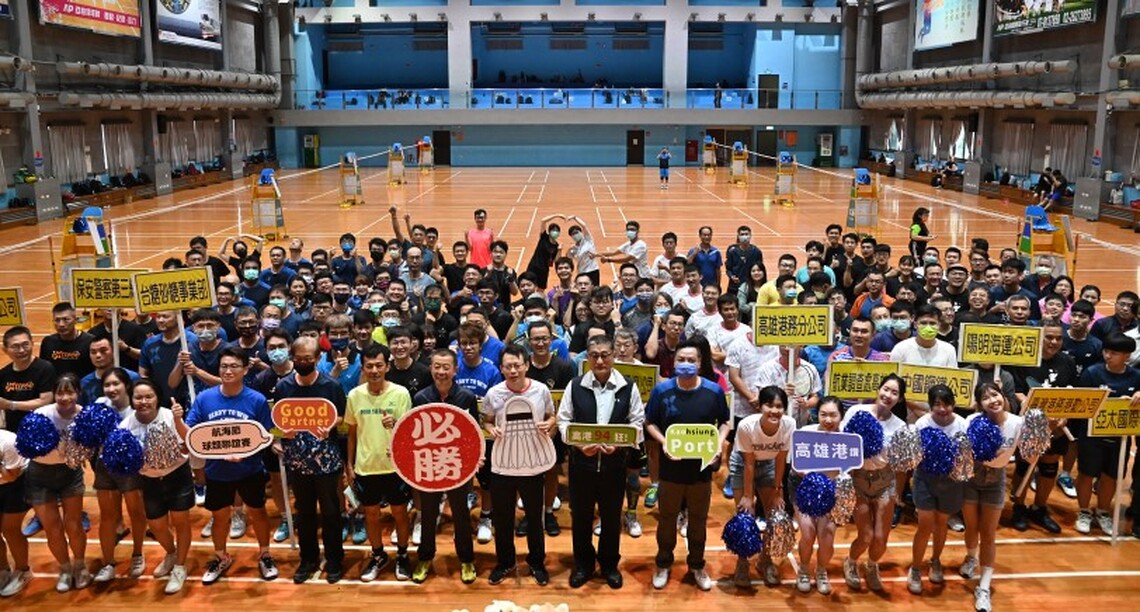 歡慶第69屆航海節高雄區慶祝大會 舉行羽球、桌球及網球聯誼賽