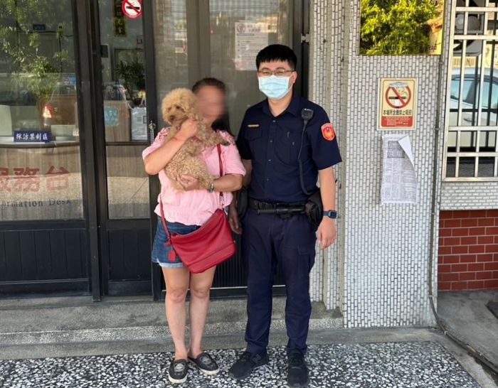 愛犬走失求助警方 臉書2分鐘尋回