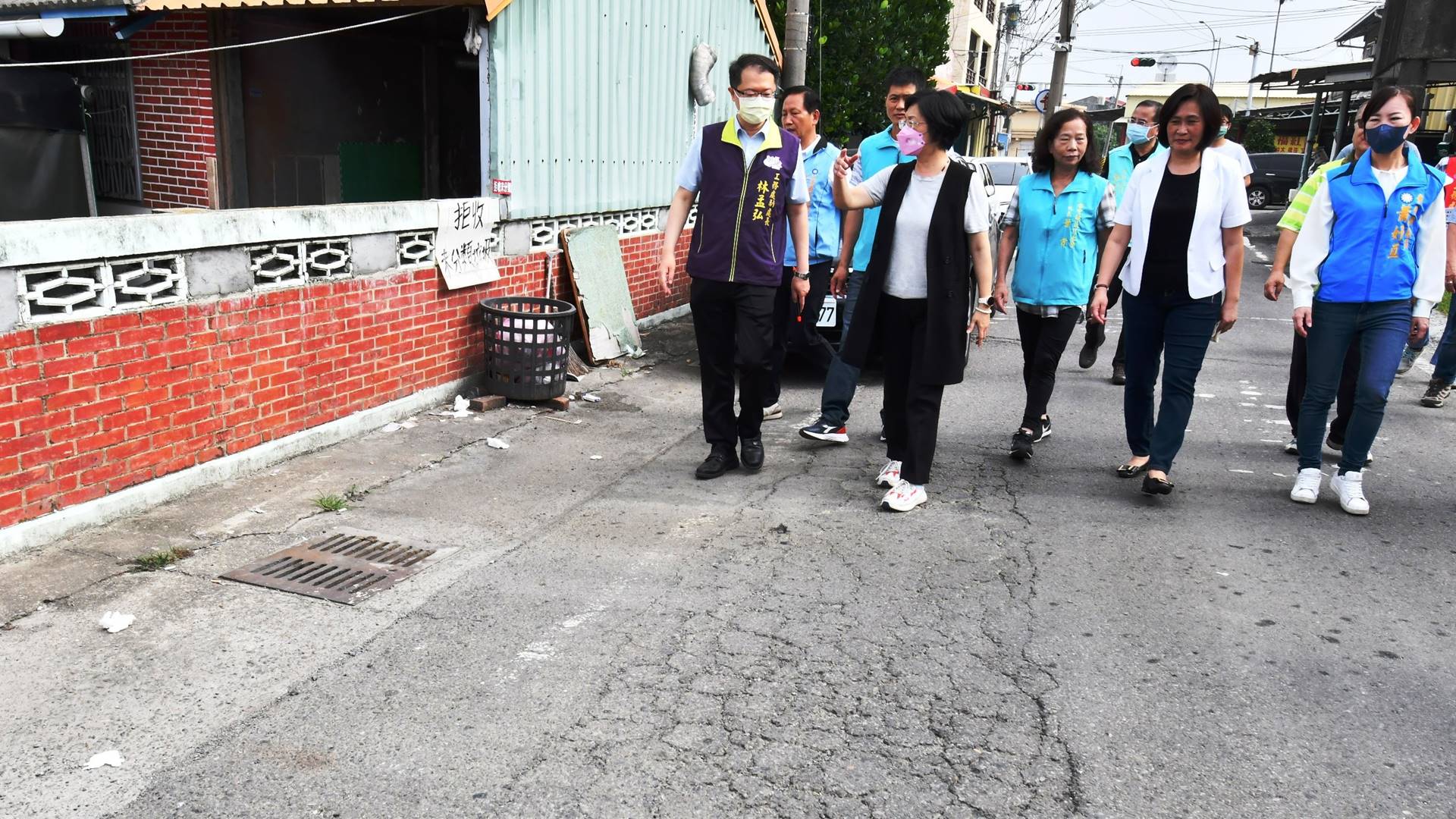 改善田中民光路二段道路不平 彰化縣府投500萬