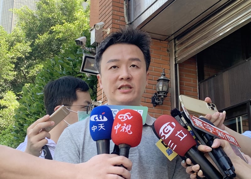 民進黨與李正皓合作讓他去選新北市永和區立委,引發基層反彈。中央社
