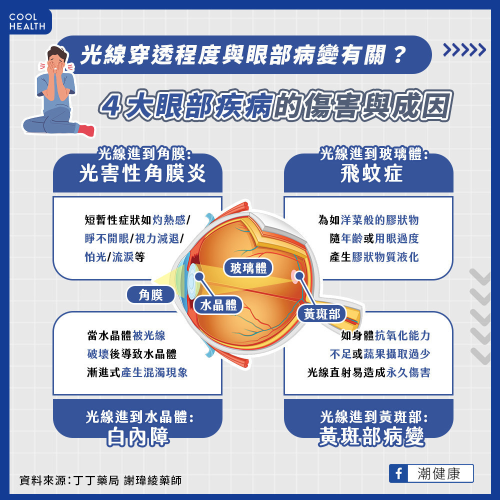 黃斑部病變是什麼? 光線傷眼的「最後一哩路」? 黃斑部病變是什麼? 光線傷眼的「最後一哩路」?
