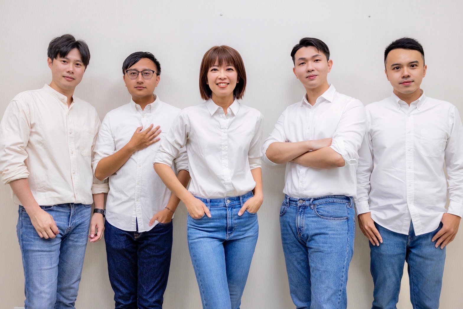 新北市長侯友宜競選總統的工作室成立,五位發言人亮相。侯友宜競選工作室提供