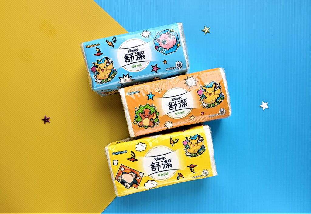 寶可夢迷集合了! 今夏最卡哇伊的聯名款衛生紙就是它了,舒潔X寶可夢第二波期間限定聯名系列紙品上市囉!