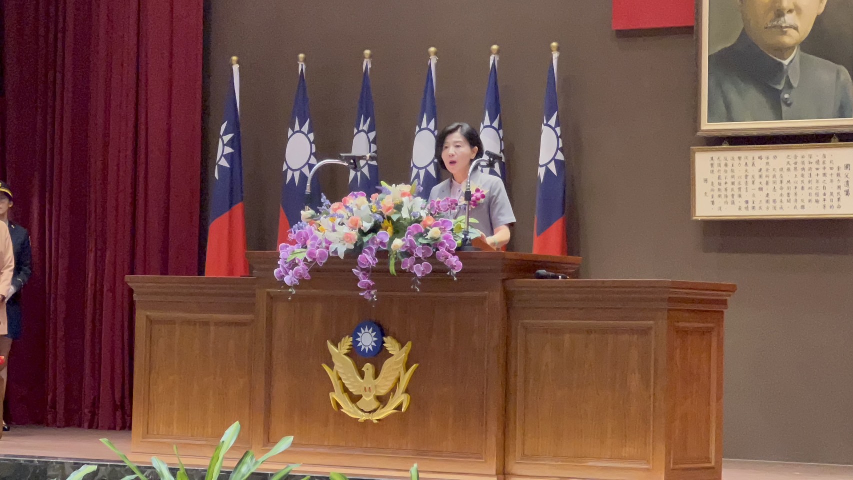 ▲圖說:中市警察節慶祝大會,由王育敏副市長主持 (圖/台中市政府提供)