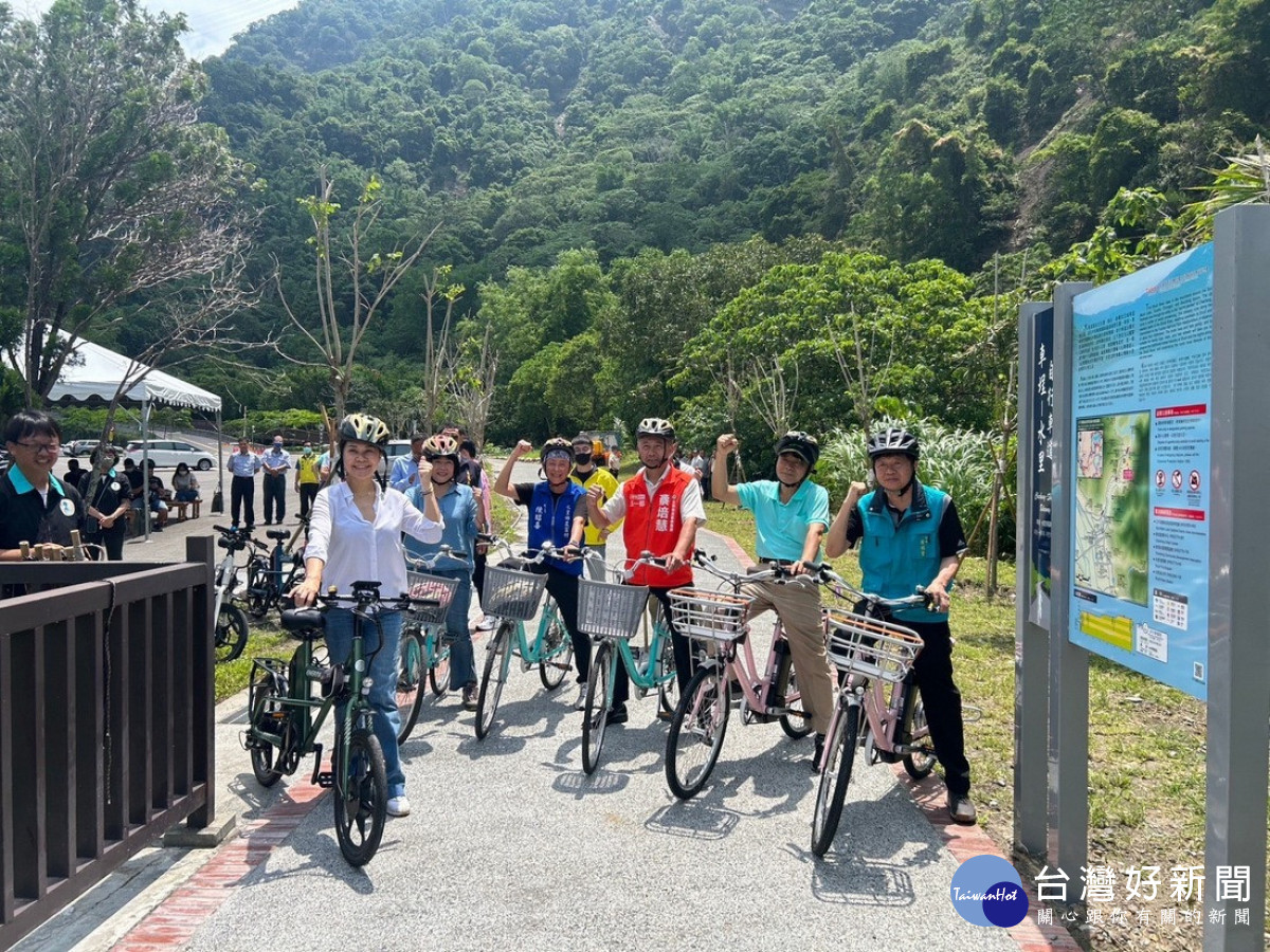出發了,一起體驗優化完成的車埕至水里自行車道。