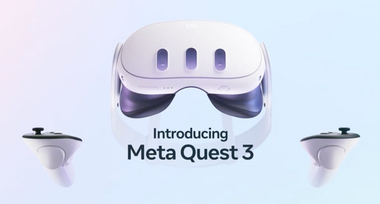 將於秋季上市！Meta搶先公開VR/MR頭戴式顯示裝置Quest 3