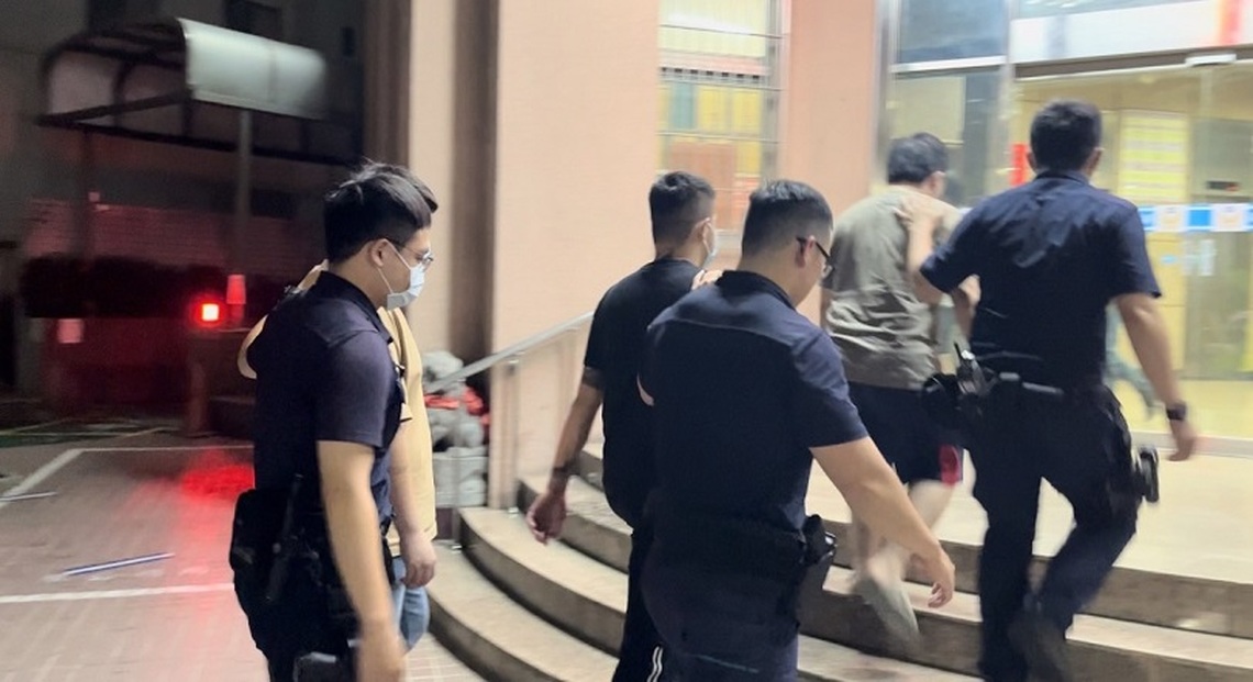 債務糾紛引衝突 新興快打警火速到場壓制帶回三名滋事者送辦
