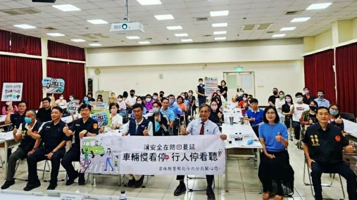 提升移工交安認知 斗六警進行移工廠區宣導