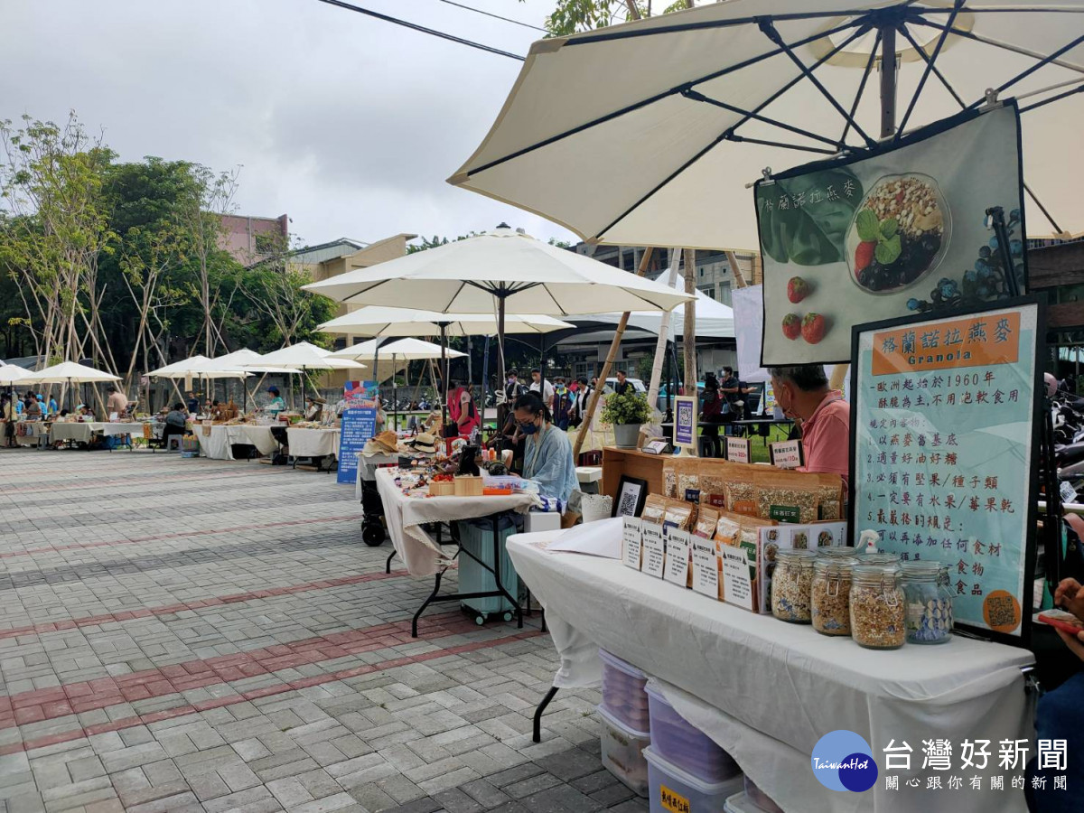 全新面貌回歸,中興莊眷戀市集與卦山3號主題市集開幕。圖/記者鄧富珍攝
