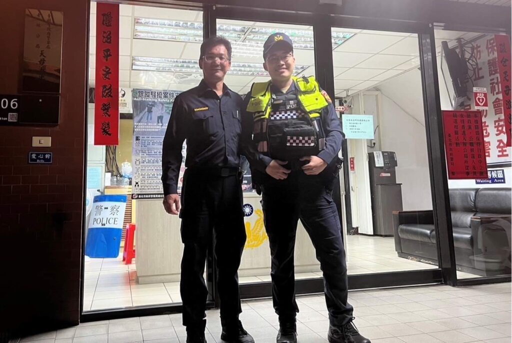 陳等二員積極為民服務之態度,有效提高警察專業形象,足堪表率